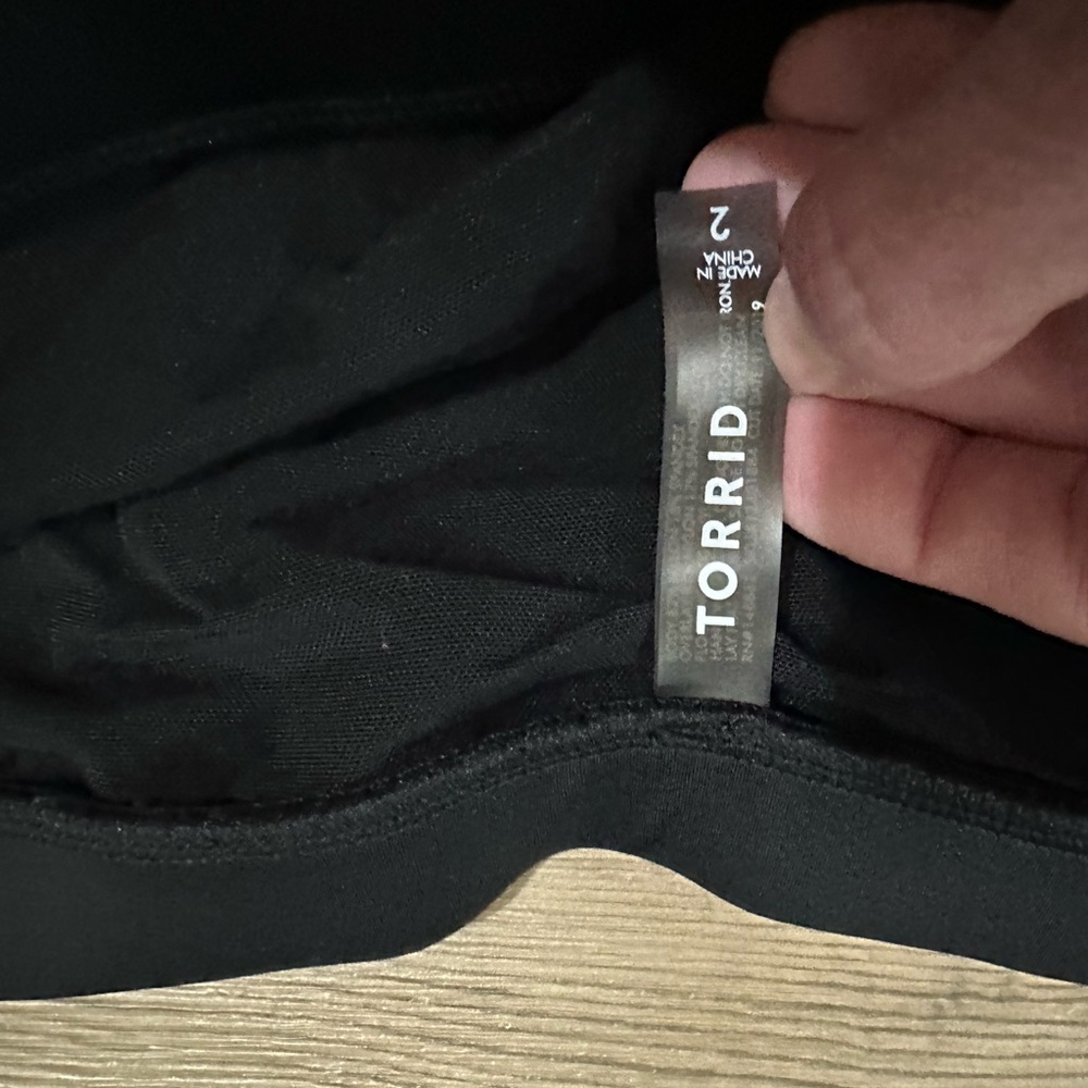 Torrid Black Leopard Print Skirt Set - Picture 8 of 8